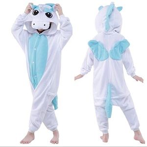 Unicorn Pegasus Costume Union Suit Pajamas
